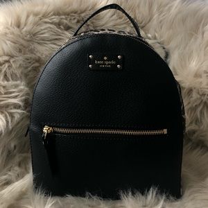 Kate Spade leopard print backpack
